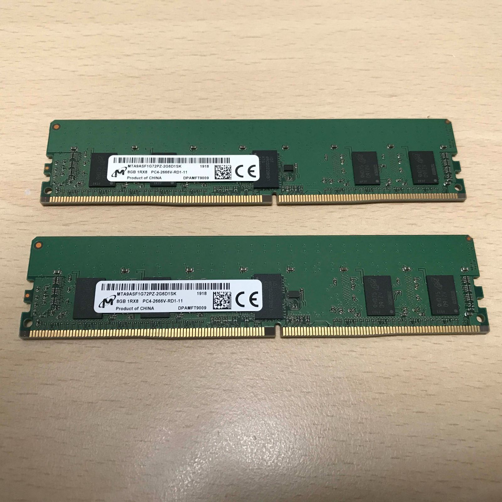 SKhynix 8GB PC4-2666V メモリ 2枚　計16GB SKhynix PC4-2666V 8GB 2枚組(計16GB) SK hynix 16GB 8GB×2枚＝