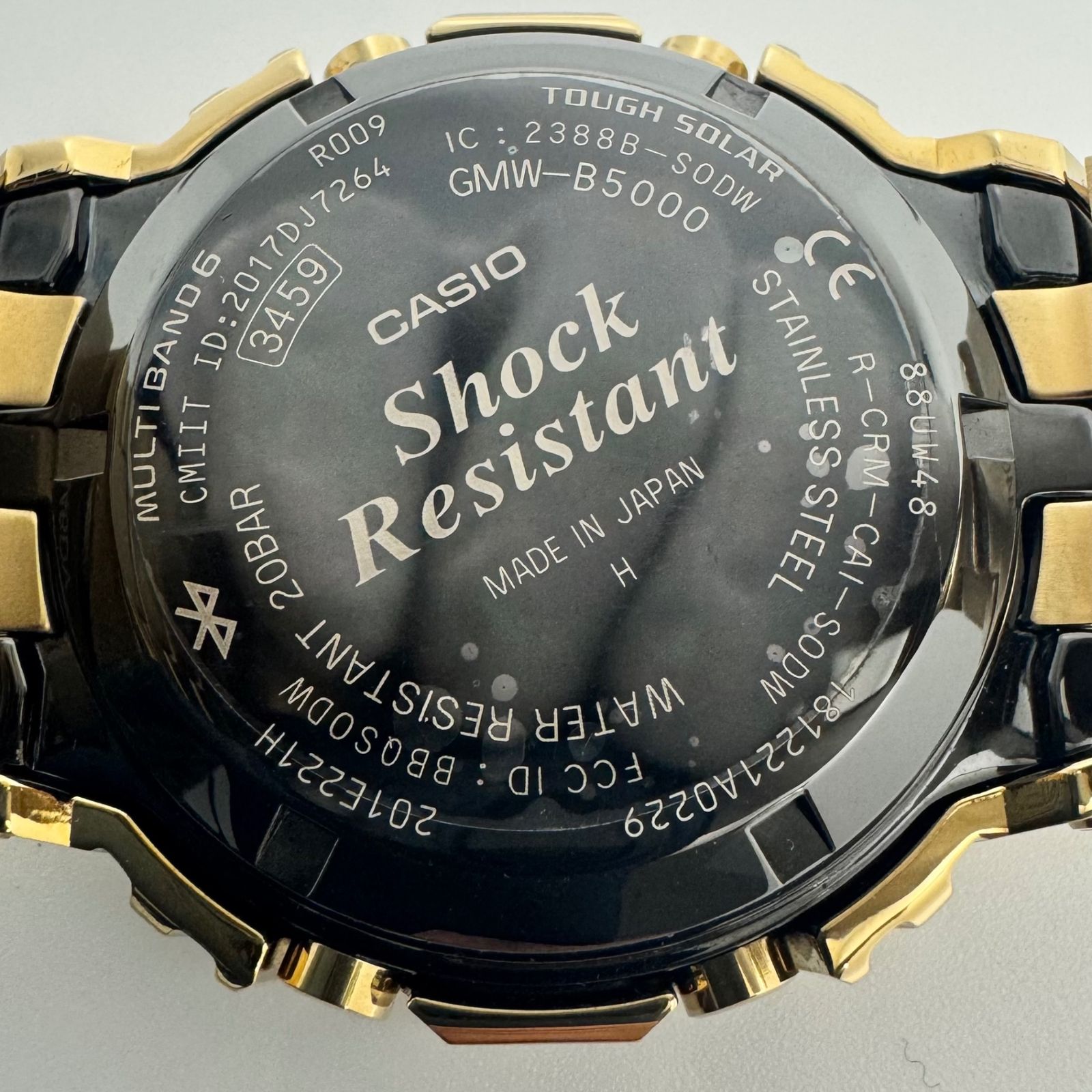 美品】カシオ CASIO ジーショック G-SHOCK GMW-B5000GD-9JF フルメタル 