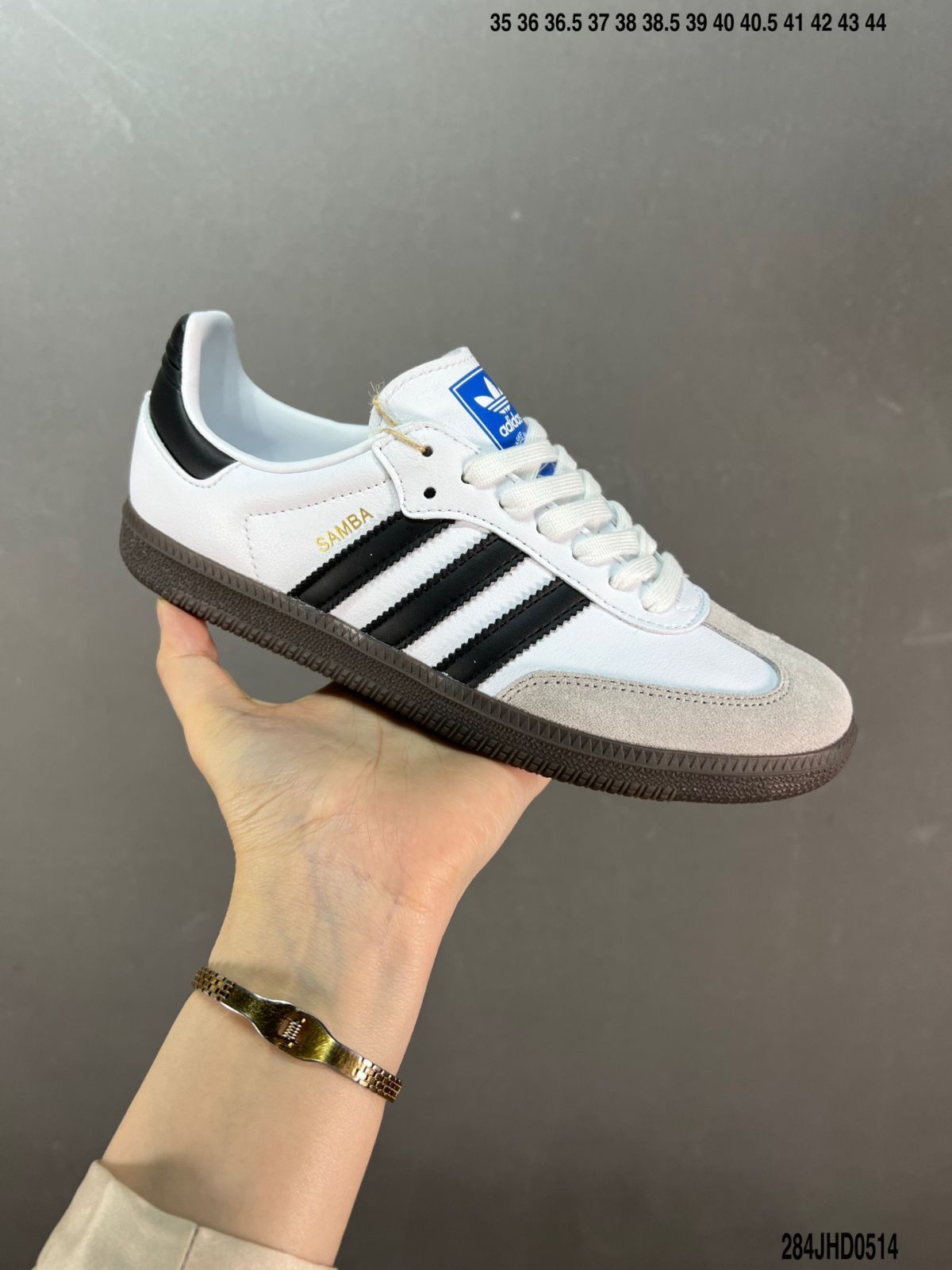 adidasアディダス サンバ Samba OG ホワイト Gum Adidas Originals Samba white