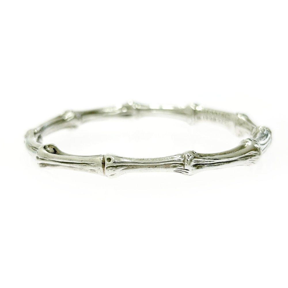TIFFANY-Co. ティファニー シルバー バンブー バングル 48.1g 925刻印 408079 バングル