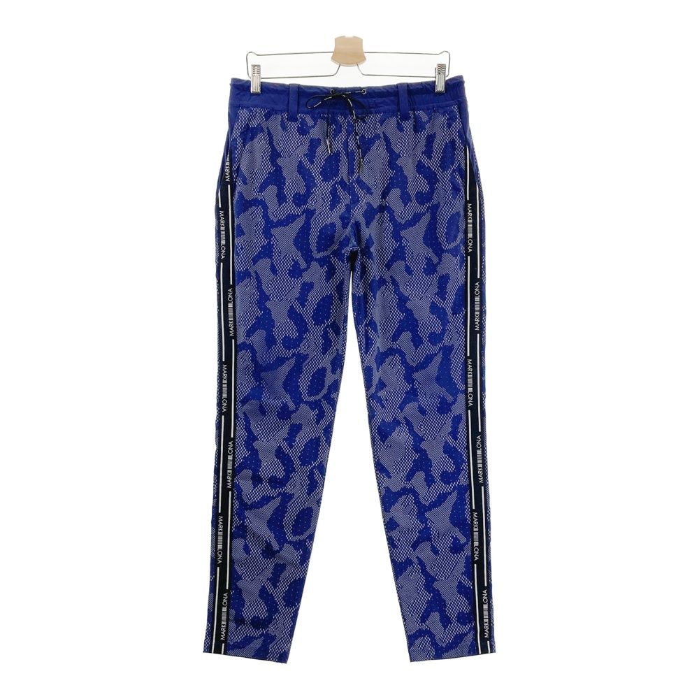 マークアンドロナ MARK&LONA 迷彩柄 最高 パンツ パープル カモフラ