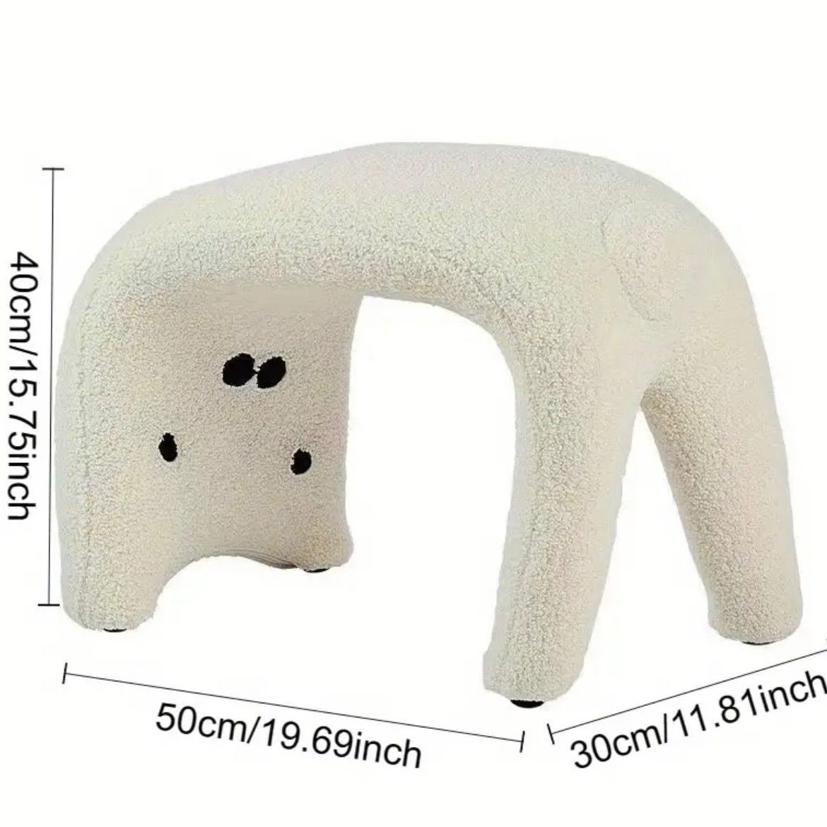 チェア 椅子 スツール ベンチ モダン ノルディック風ロースツール 靴替えベンチ ソフトカシミア ハードウッド ホワイト かわいい ユニーク 個性的 猫 キャット 低め 低めデザイン リビングルーム ダイニングルーム 北欧 子供部屋 キッズ 子供 白 MARWIL-DEMENAGEMENTS_CH