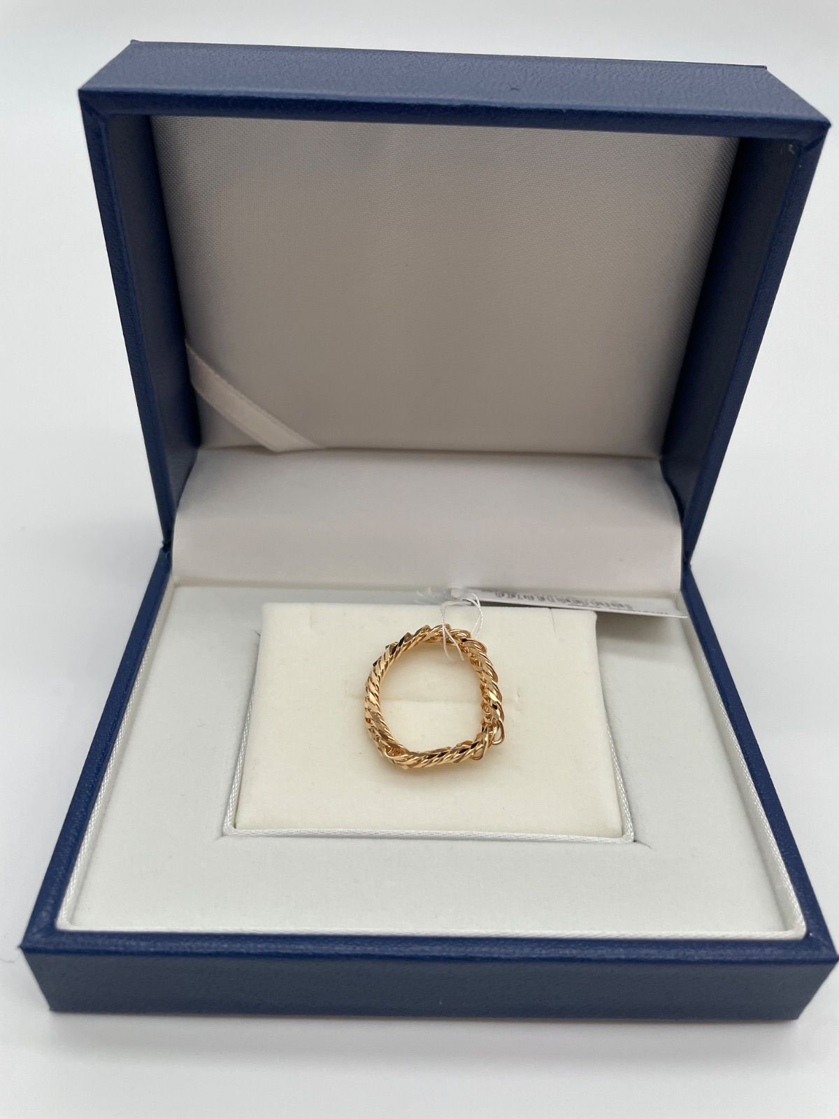 ショップス開設記念価格 K 18 喜平 12面トリプル リング 13号 指輪