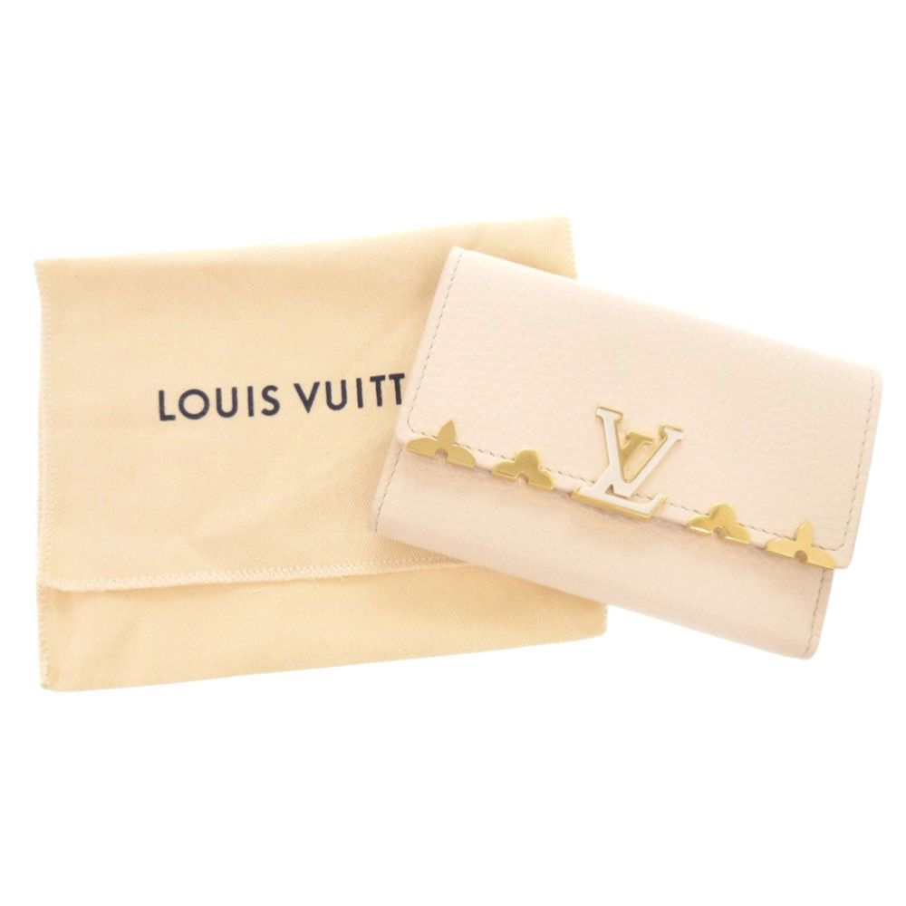 美品 ルイ ヴィトン ポルトフォイユ カプシーヌ コンパクト M11363 IC  