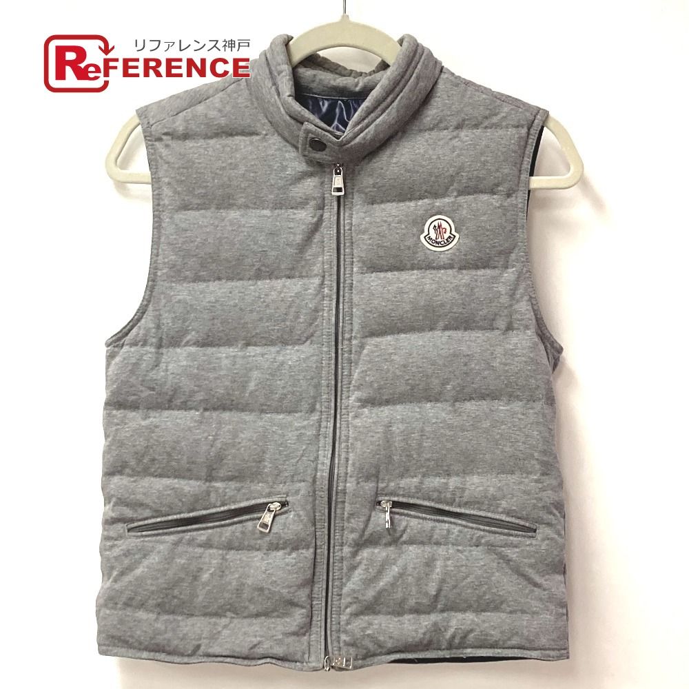 モンクレール　グレー キルティング ベスト モンクレール MONCLER ダウンベストSサイズ相当) カラー:グレー