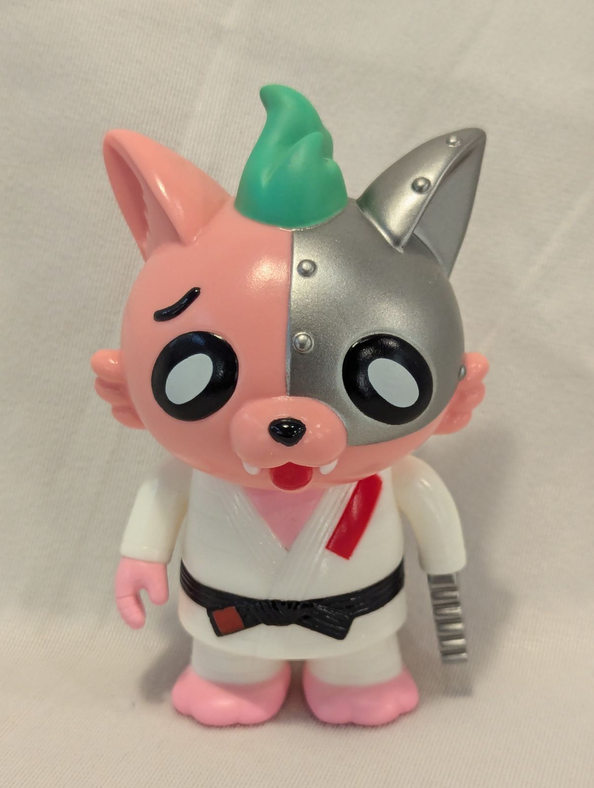 レッドシャーク ちび柔術ファイターズ ピーチヘル ちびゴーストドッグ ピーチヘルコラボカラー