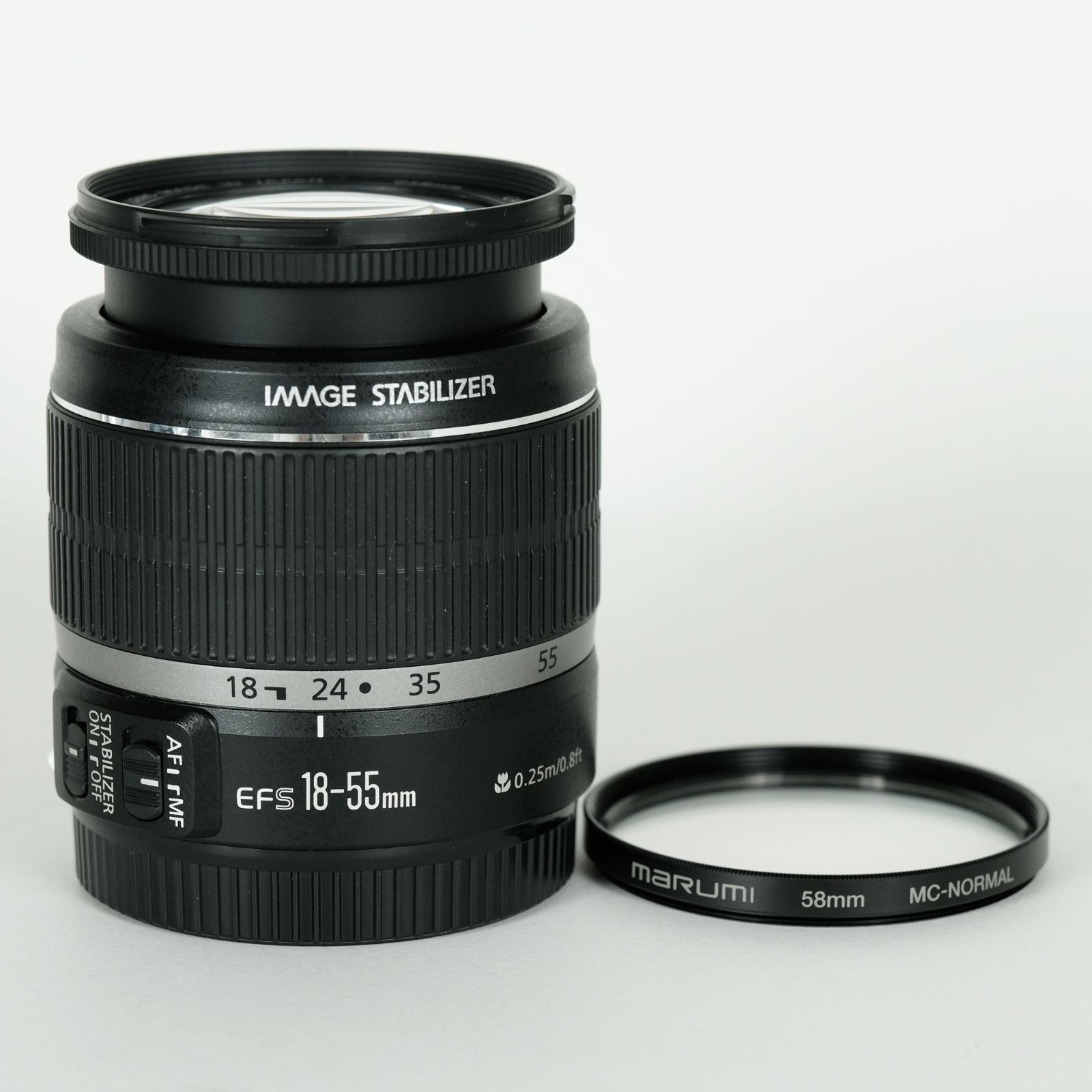 良品｜フィルター付] キャノン Canon EF-S 18-55mm 良品 FDレンズ 