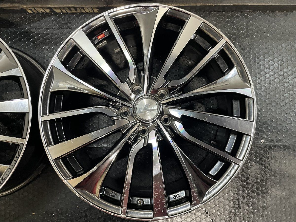 WedsレオニスVT④ WEDS Weds ウェッズ LEONIS レオニス VX 18インチ リム幅8.0J