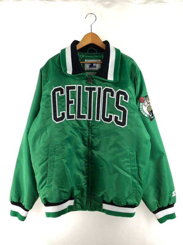 品 STARTER スターター CELTICS SATIN JACKET 58WLG8375 セルティックス サテンジャケット アウター 146-250927-rt-13-tag