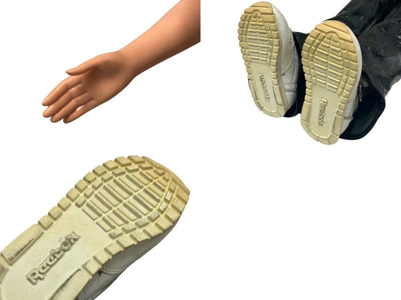 CHROME HEARTS クロムハーツ MY SIZE BARBIE W/ BLACK LEATHER PANTS  