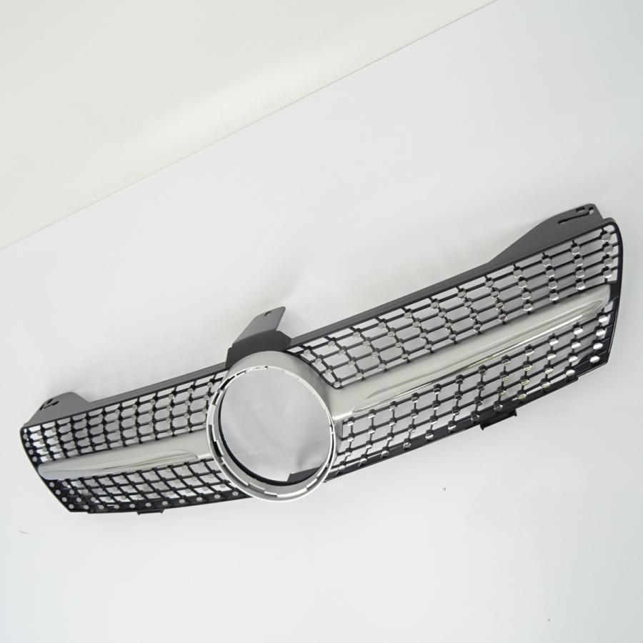 便♪ メルセデス ベンツ 現行SLルック グリル ダイヤモンドグリル w219 CLS350 CLS550 CLS55 CLS63 AMG ガーニッシュ 前期 b1539