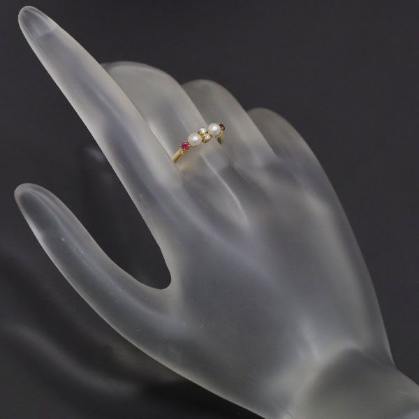 ミキモト　リング　ベビーパール　11号 楽天市場】ミキモト 指輪 レディース ベビーパール ダイヤモンド