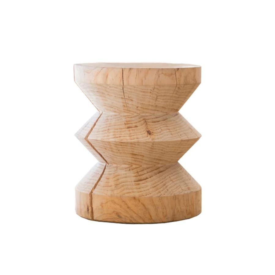 スツールリビングルーム家庭用無垢材スツール家庭用サイドいくつかの丸いスツール低スツール丸太の桟橋ワビB＆Bクリエイティブツリー切り株