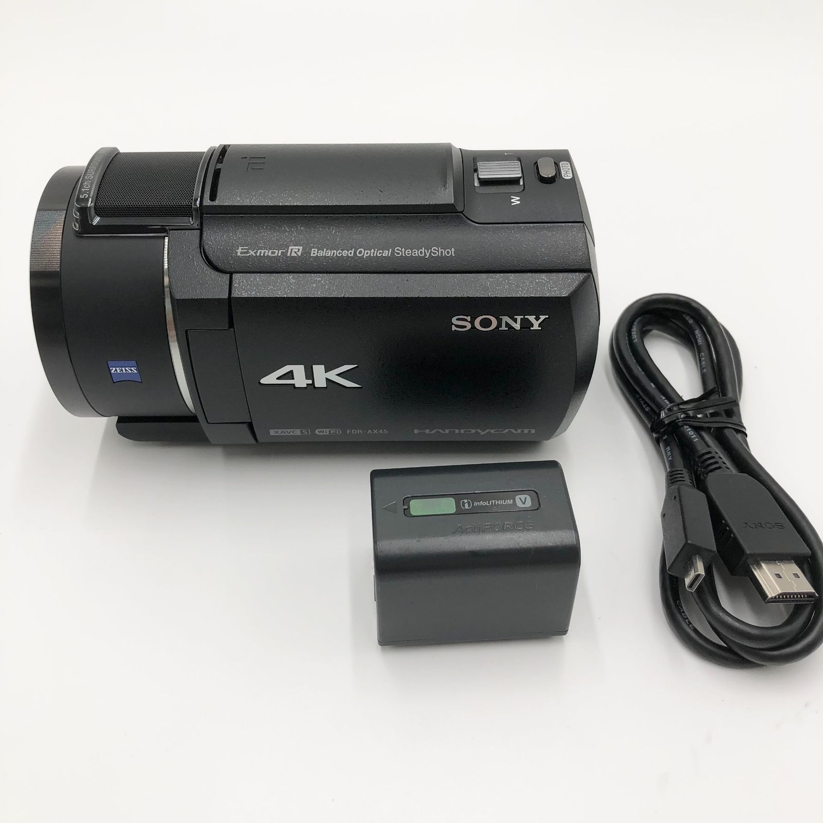 極美品 ソニー SONY FDR-AX45 デジタル4Kビデオカメラ　ブラック Amazon.co.jp: SONY(ソニー) 4K ビデオカメラ Handycam FDR