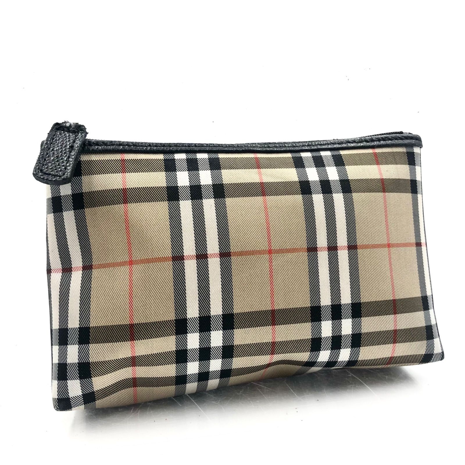 BURBERRY LONDONバーバリーポーチノバチェックベージュ | ヤマダウェブコム