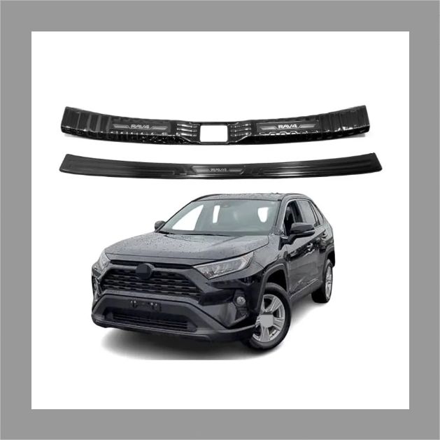 送料無料】トヨタ RAV4 20～24年式対応 ステンレス製 リアバンパー