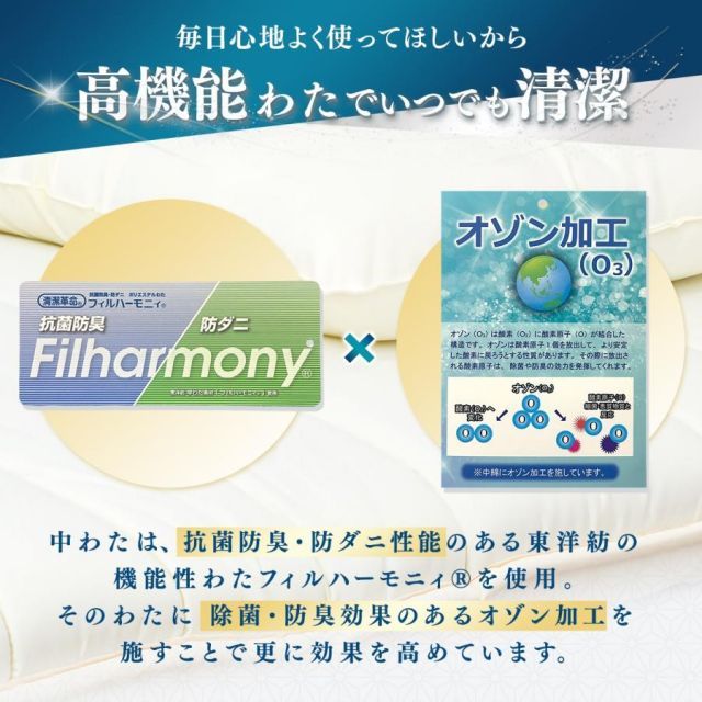 防ダニ 抗菌防臭