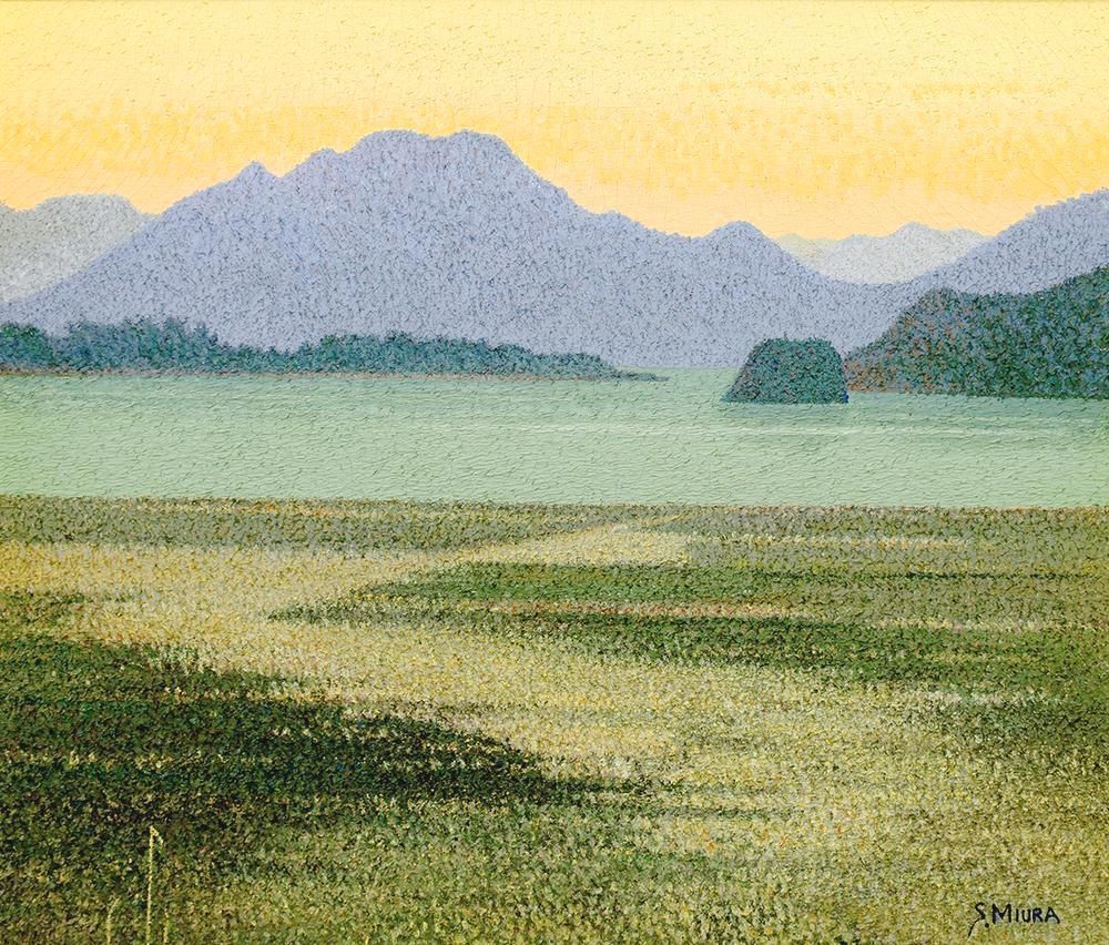 三浦俊輔、【空澄む奥日光】、希少な額装用画集より、新品額装付 三浦俊輔、【空澄む奥日光】、希少な額装用画集より、新品額装付