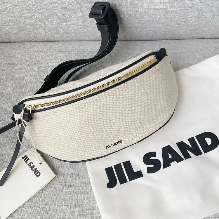 新品 Jil Sander ジル サンダー ボディーバッグ ウエストポーチ ショルダーバッグ - メルカリ