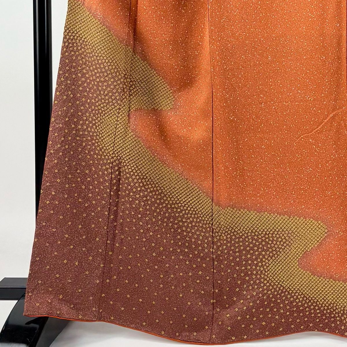 コート地 斉藤三才 染め分け 正絹 反物 コート地 斉藤三才 染め分け 正絹 反物