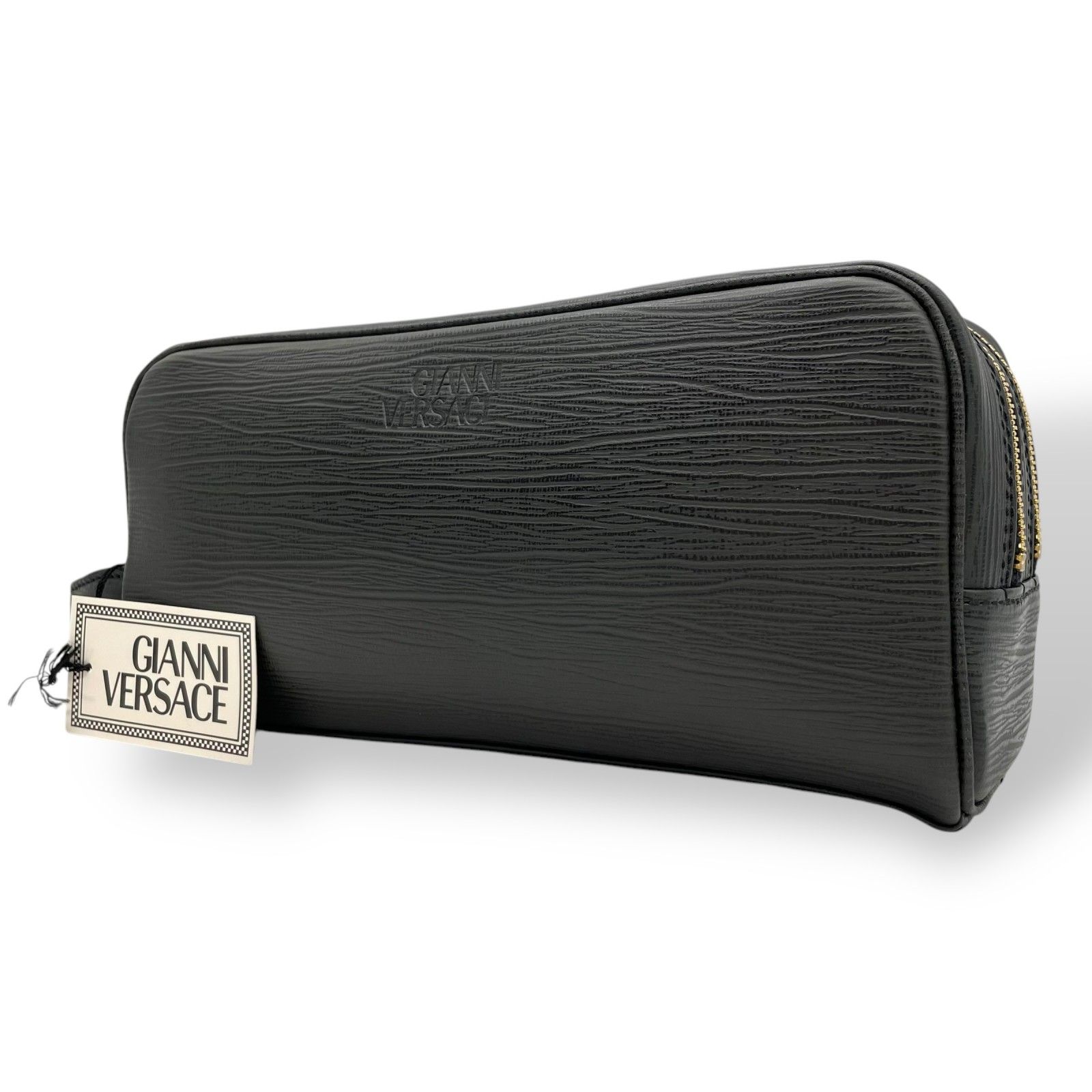 VERSACE セカンドバッグ クラッチバッグ サンバースト ダブル