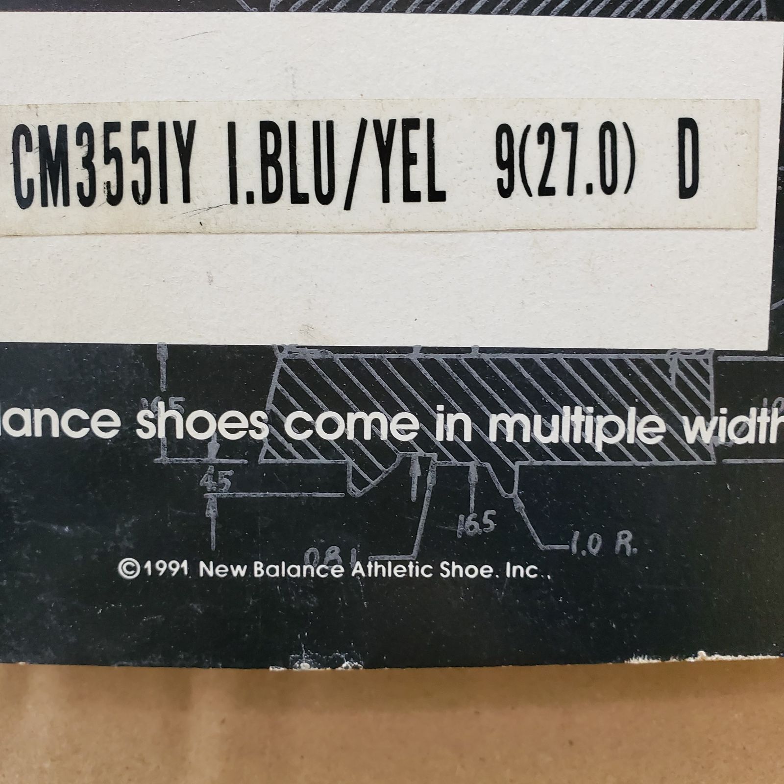 NB②【90sデッドストック！】ニューバランス NEWBALANCE 