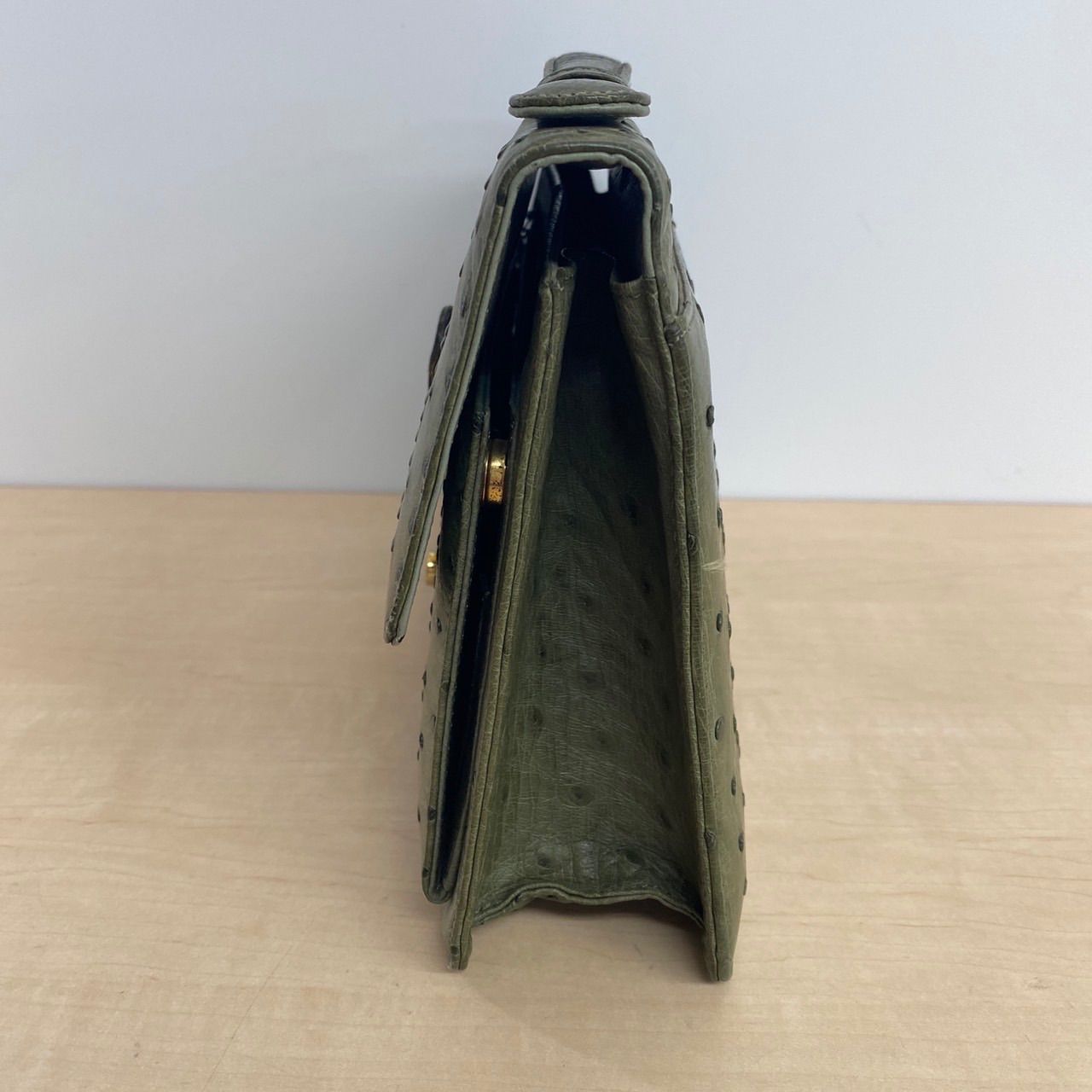 オーストリッチ セカンドバッグ ダイヤルロック式 B208 - メルカリ