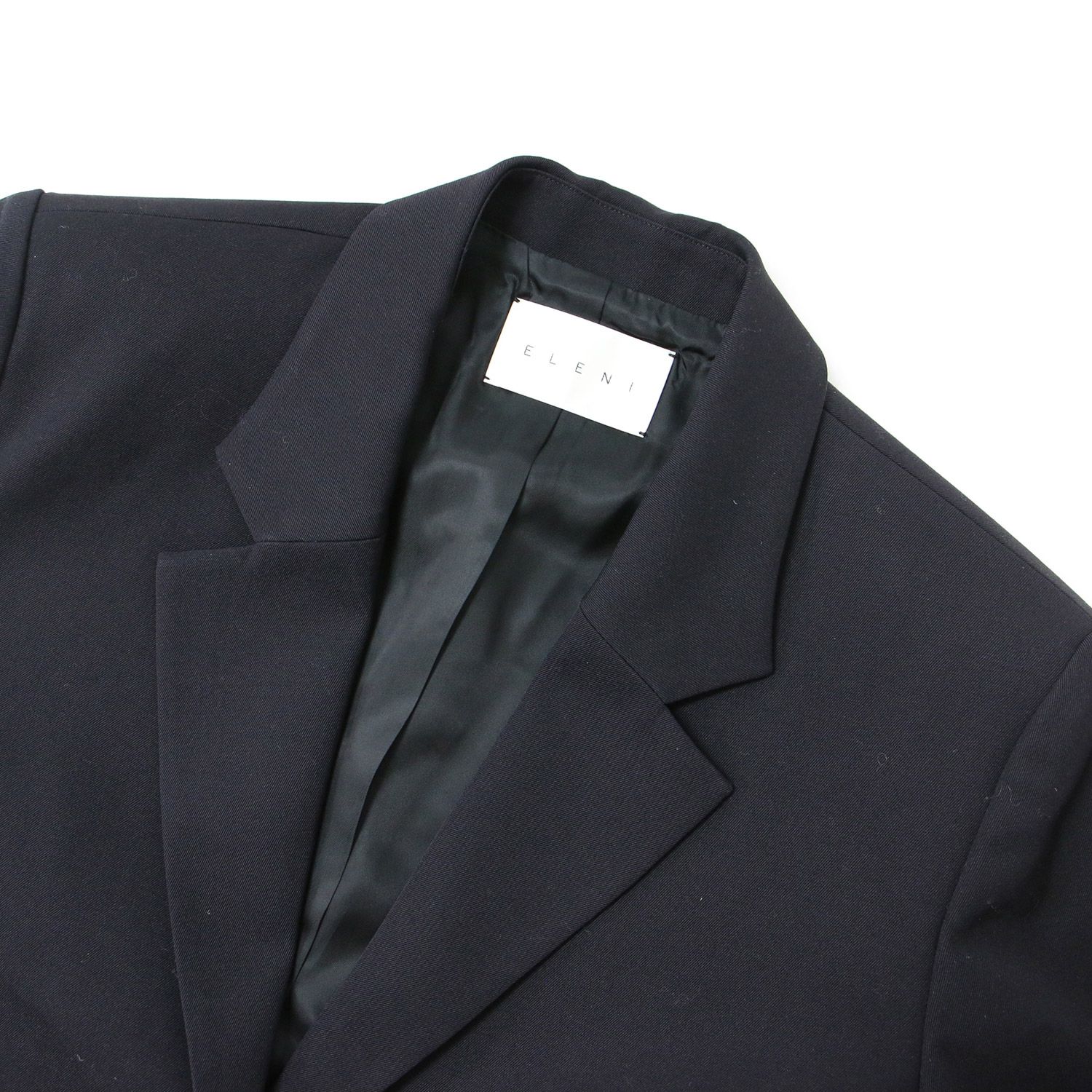 新品】ELENI エルニ ジャケット ブラック 黒 サイズ:38(M) / 24秋冬