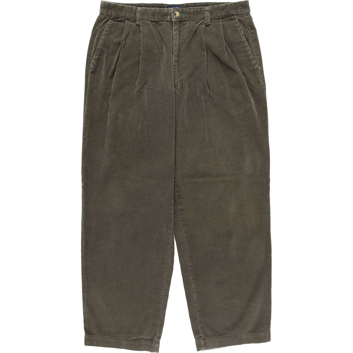 古着 90年代~ トミーヒルフィガー TOMMY HILFIGER ツータック コーデュロイパンツ メンズw36相当 ヴィンテージ|eaa553713
