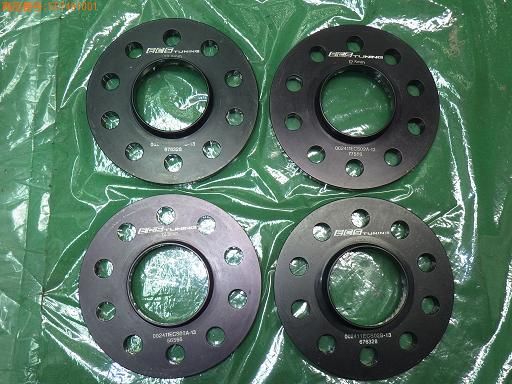 【中古】ECS Tuning スペーサー 厚さ12.5ミリ 4枚セット