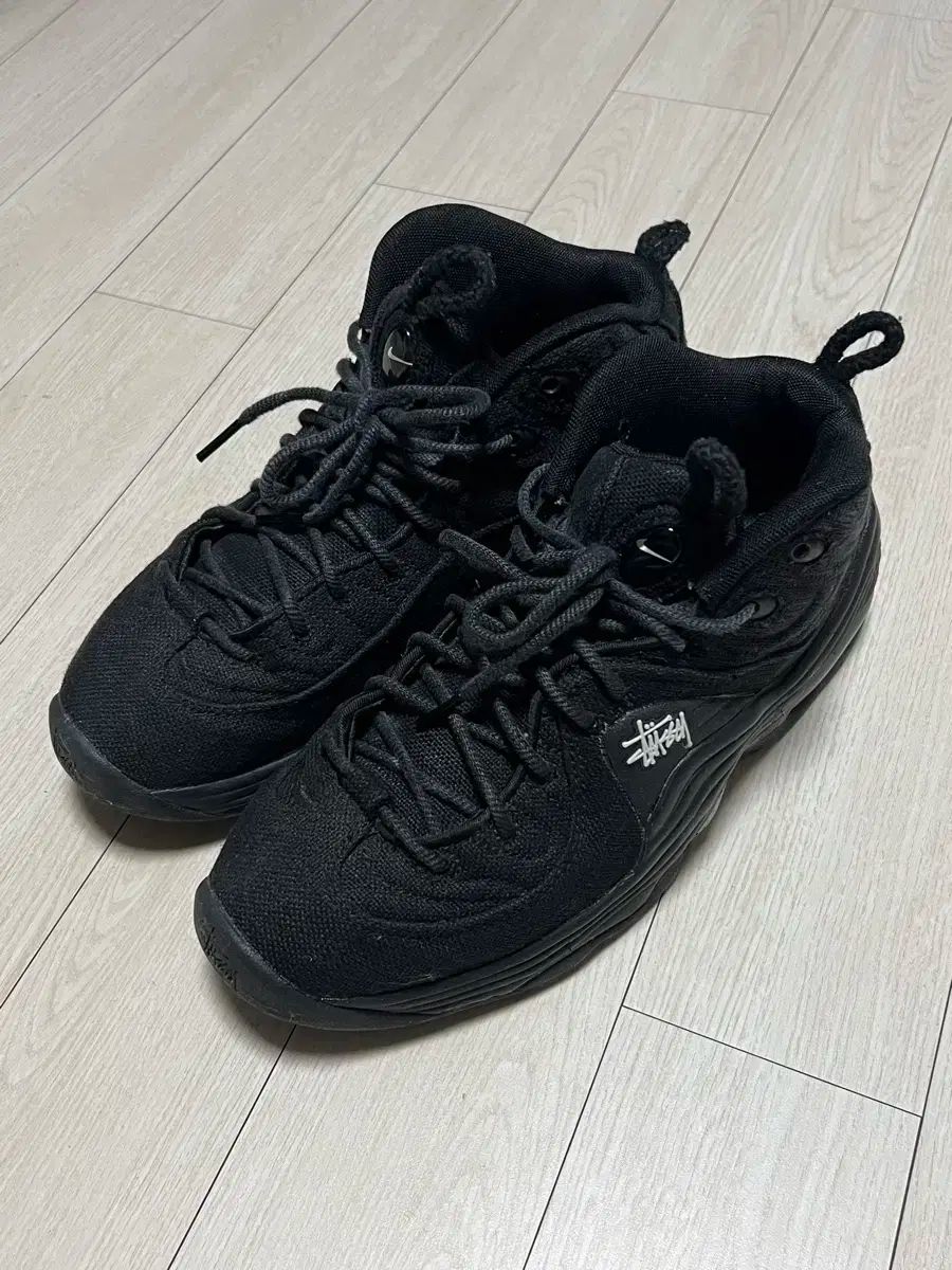 NIKE ナイキ x STUSSY ステューシー エアペニー 2 トリプルブラック 265