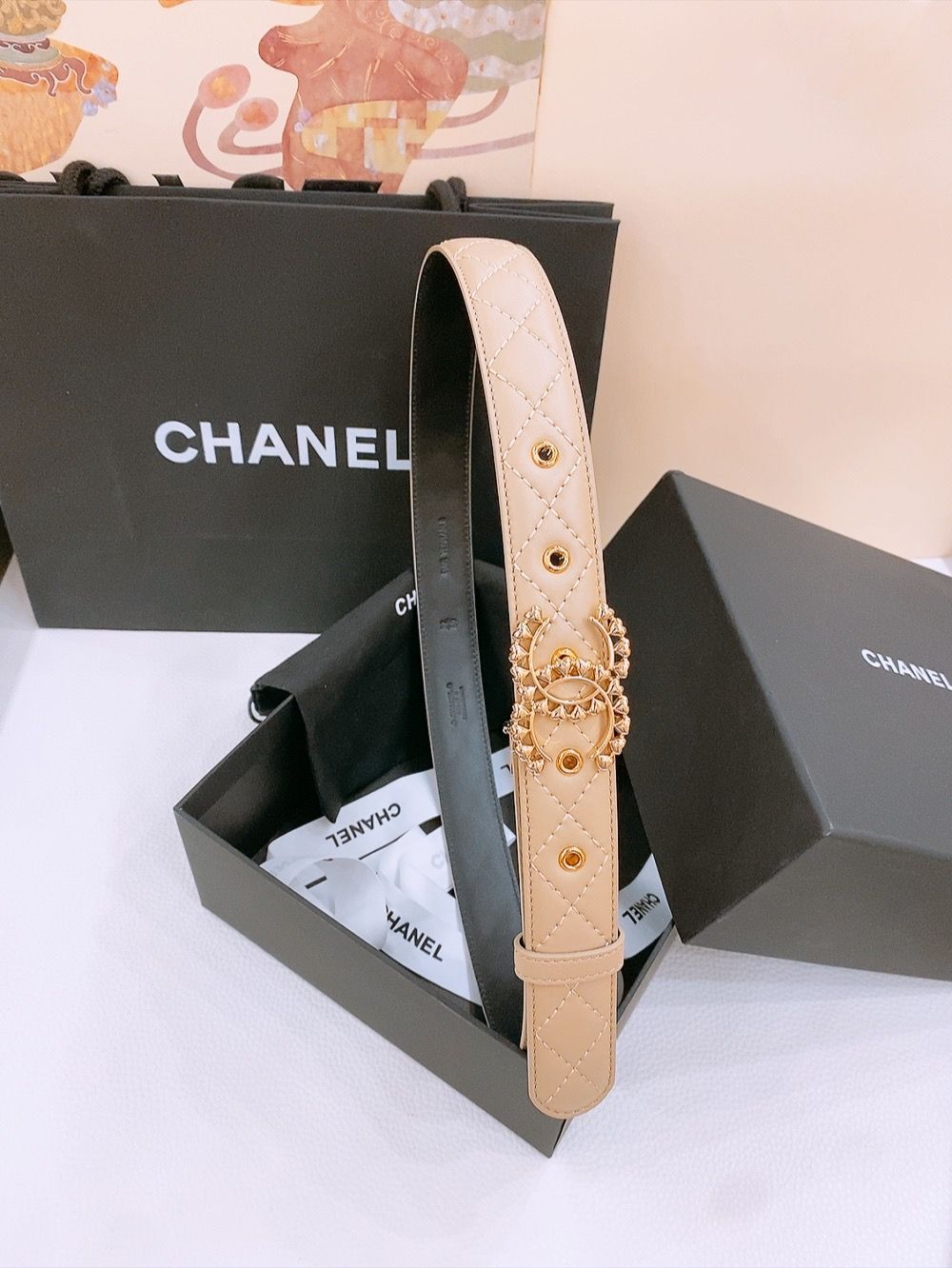 今日特価】Chanel シャネル 新款 レディースベルト-2 - メルカリ