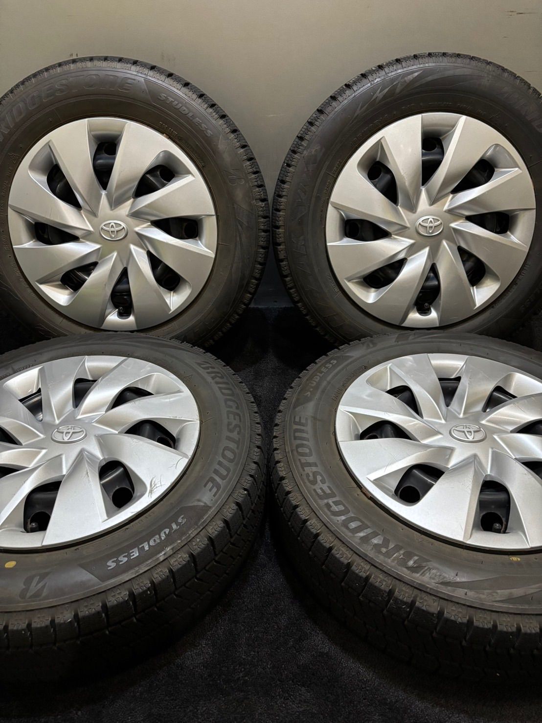【セール中❣】BRIDGESTONE 夏タイヤ　ホイール付　トヨタ　ヴィッツ４本 楽天市場】トヨタ ヴィッツ 中古（サマータイヤ・ホイールセット