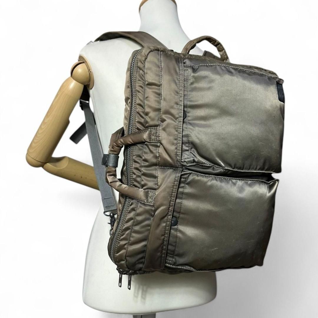 PORTER TANKER RUCKSACK シルバーグレー TANKER(タンカー) DAYPACK