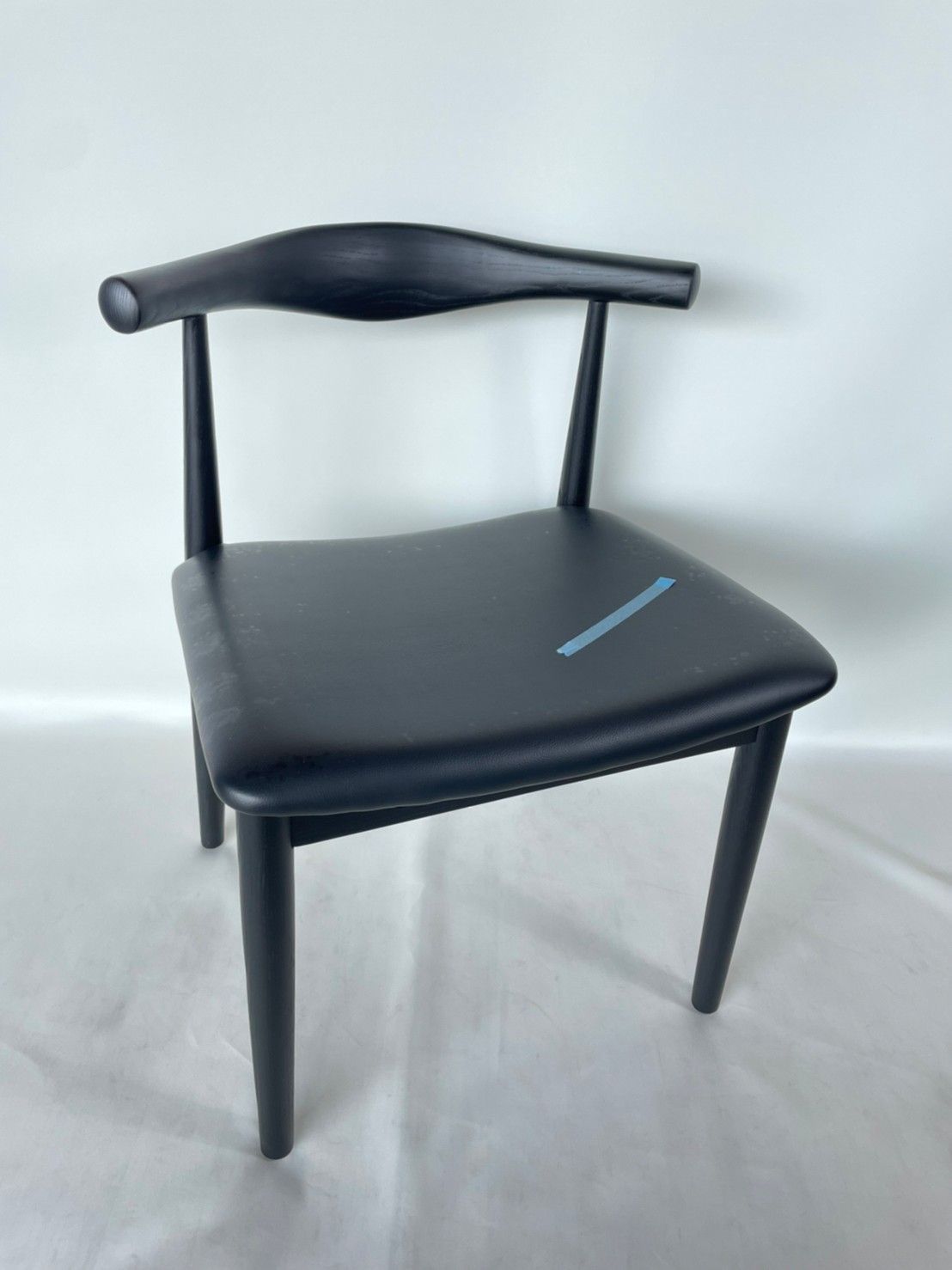 複数割引あり 158 エルボチェア ブラック リプロダクト ウェグナー ダイニングチェア いす 椅子