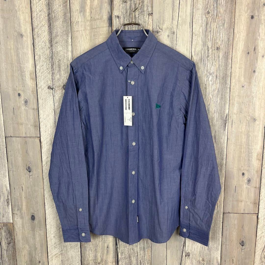 MACKDADDY マックダディー 長袖 ボタンダウン シャツ M