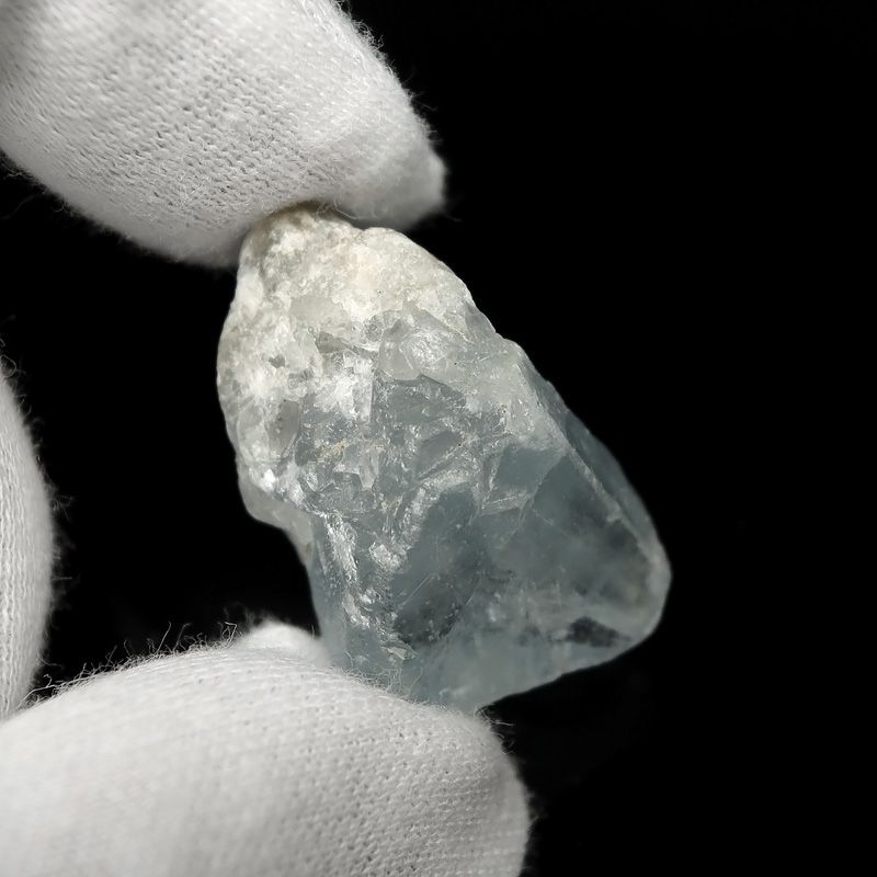 8/25まで⭐︎セレスタイト　マダガスカル産　原石 マダガスカル産 セレスタイト ミニ原石 No.6【1点もの】 / 78-8