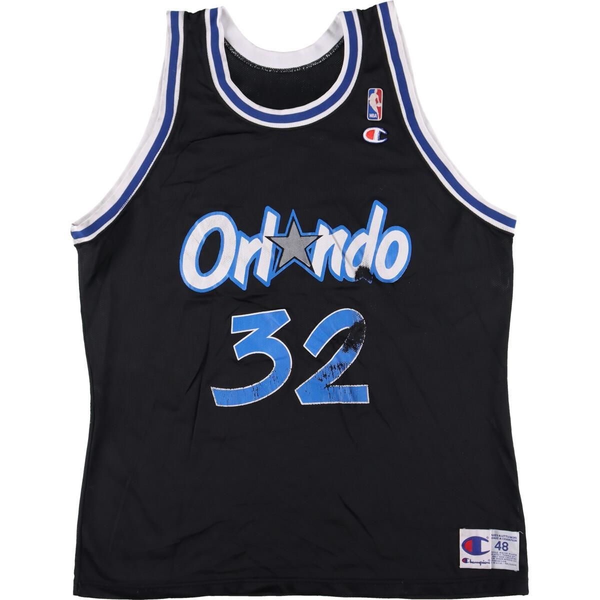 【美品】 NBA MAGIC ★ オーランド・マジック シャツ ユニフォーム 古着 チャンピオン Champion NBA ORLANDO MAGIC オーランド