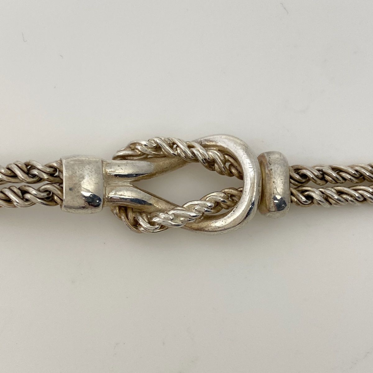 ティファニー TIFFANY&Co. ノット ダブルロープ ブレスレット 腕輪