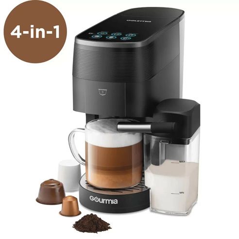 GOURMIA COFFEE MACHINE 4-in-1 マルチカプセル対応 コーヒー