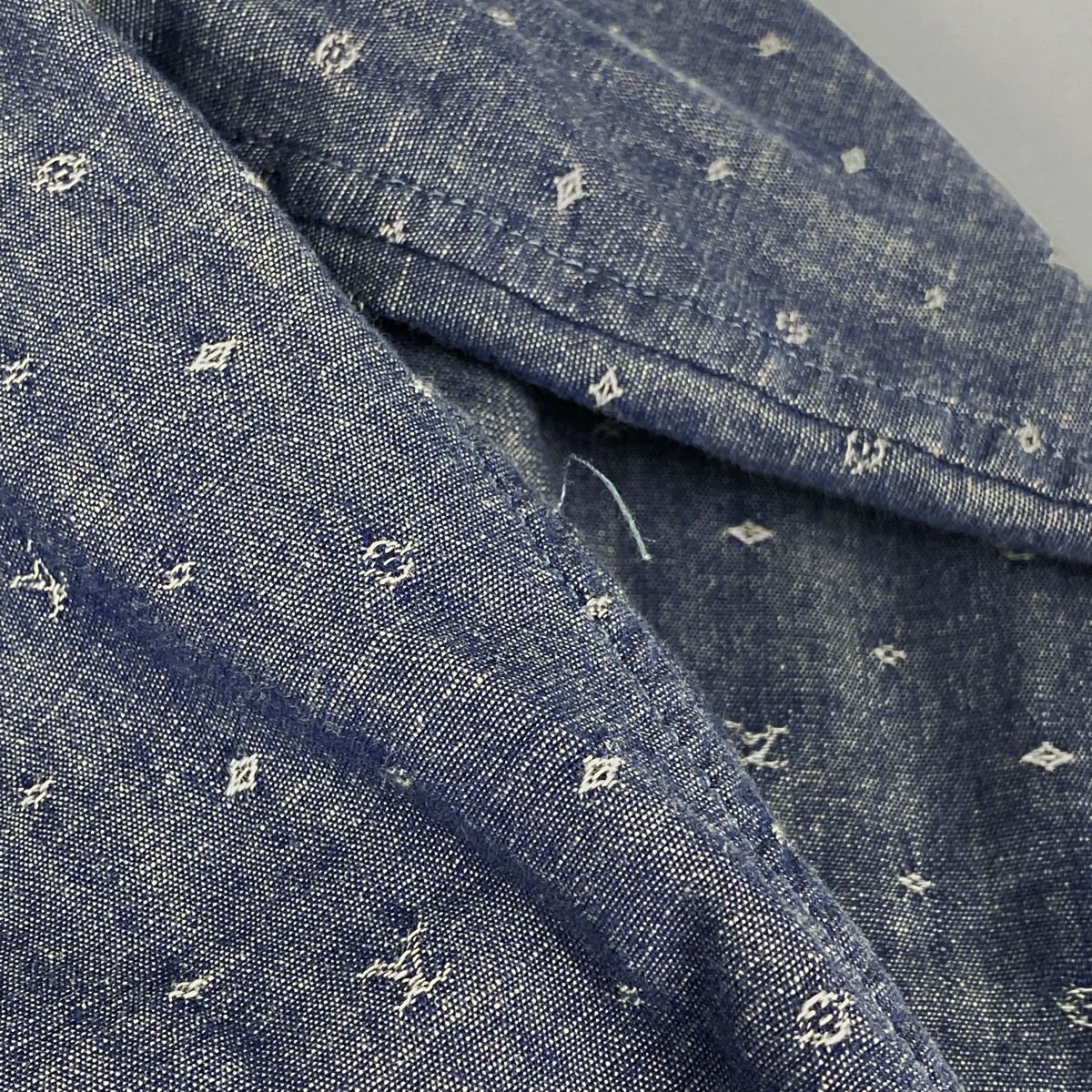 ルイ・ヴィトン Louis Vuitton モノグラム 長袖シャツ ロゴボタン