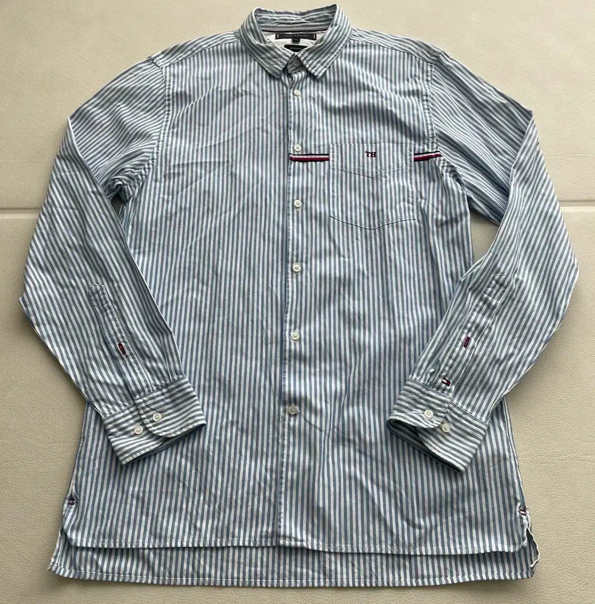 Tommy Hilfiger トミーヒルフィガー グローバル ストリーパ イサカ シャツ
