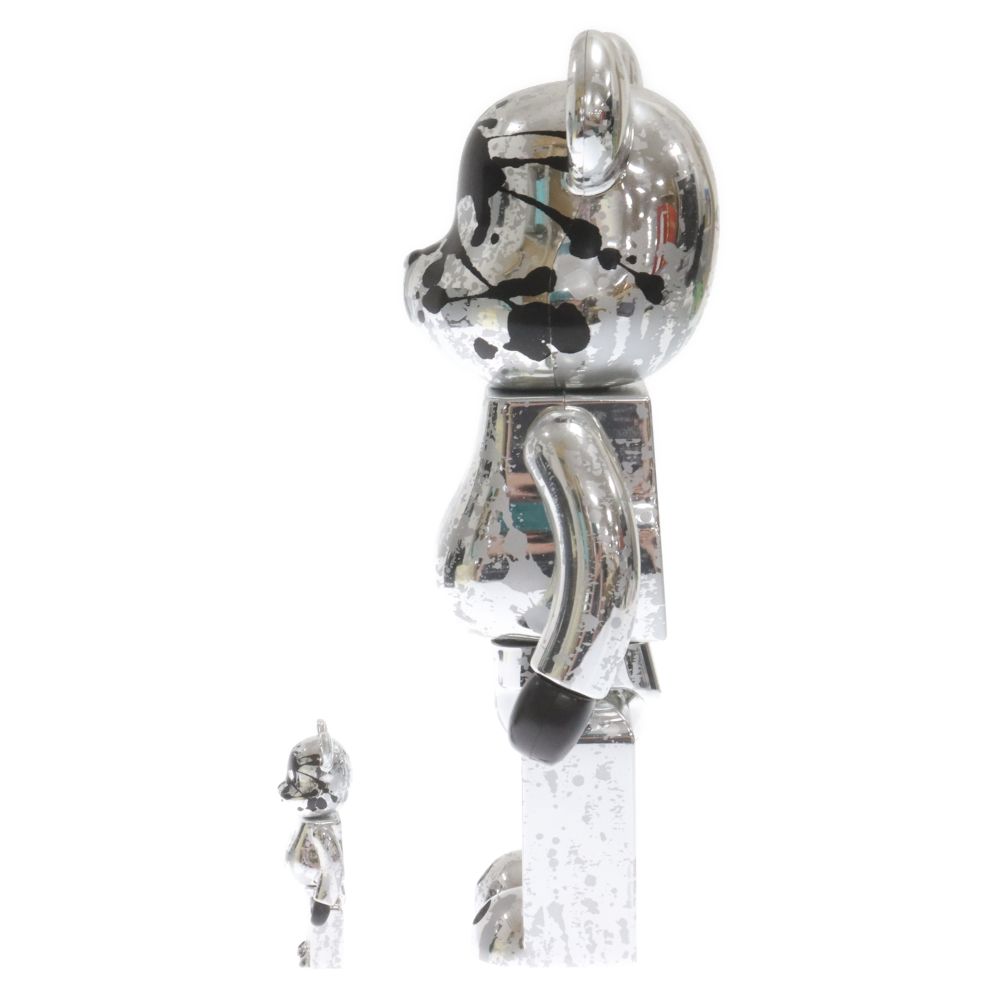 MEDICOM TOY - WCC21開催記念限定 PUSHEAD Silver 400% ベア/未使用 MEDICOM TOY (メディコムトイ) WCC21開催記念限定 PUSHEAD