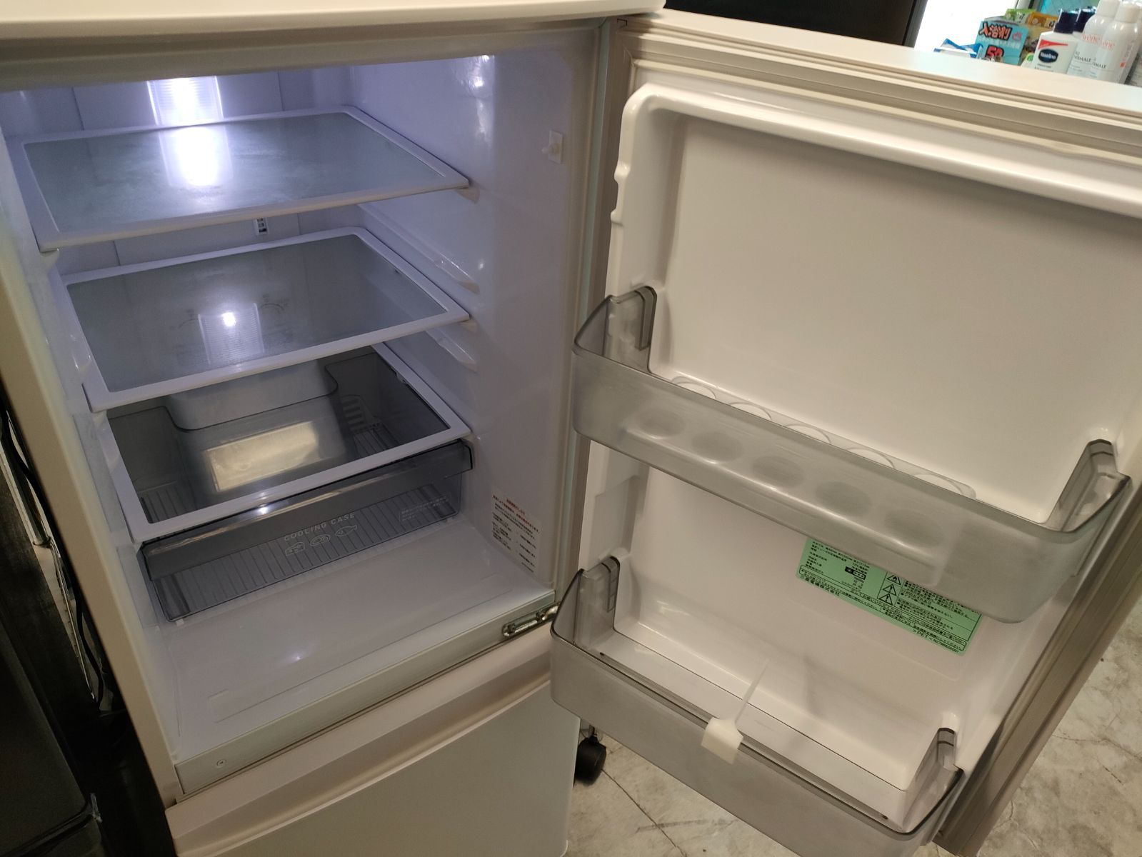 MITSUBISHI 冷蔵庫 146L 製 MR-P15J-W