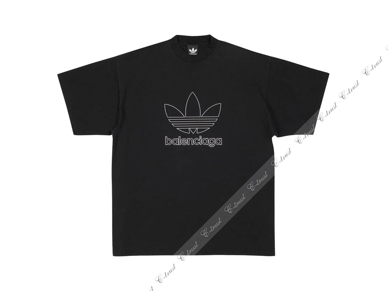 BALENCIAGA × ADIDAS バレンシアガ アディダス Tシャツ オーバーサイズ