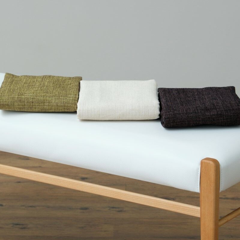 カバー ３色 付 無垢材 ダイニングベンチ 幅１０５cm ダイニング ベンチ ダイニングチェア カバー 天然木