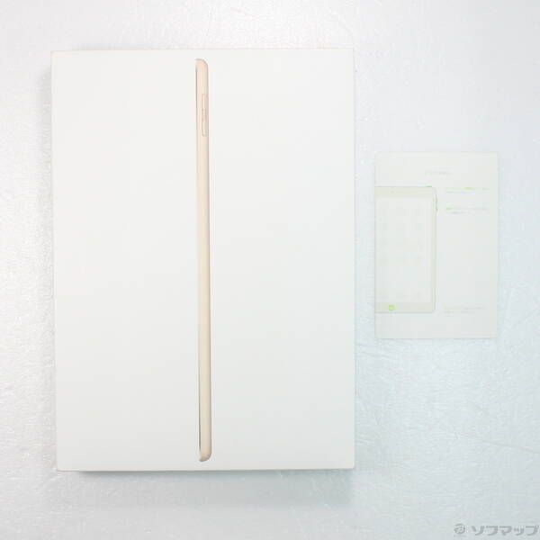 中古品〕 iPad 第5世代 128GB ゴールド MPGW2J／A Wi-Fi【295