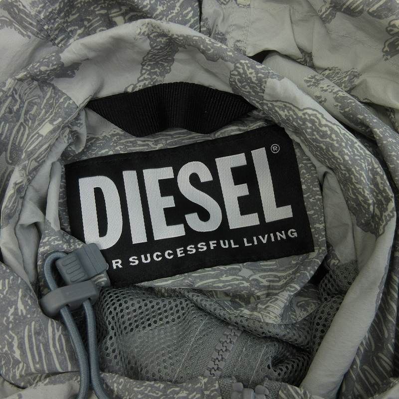 ディーゼル DIESEL J-WARRETT-CMF-A ナイロンジャケット ジップアップ