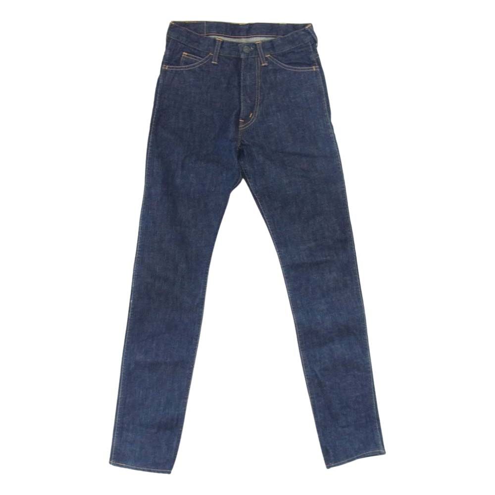 約27cm股下ティーシービー ジーンズ TCB jeans TALON ZIP オレンジタブ デニム パンツ W28 インディゴブルー系 28