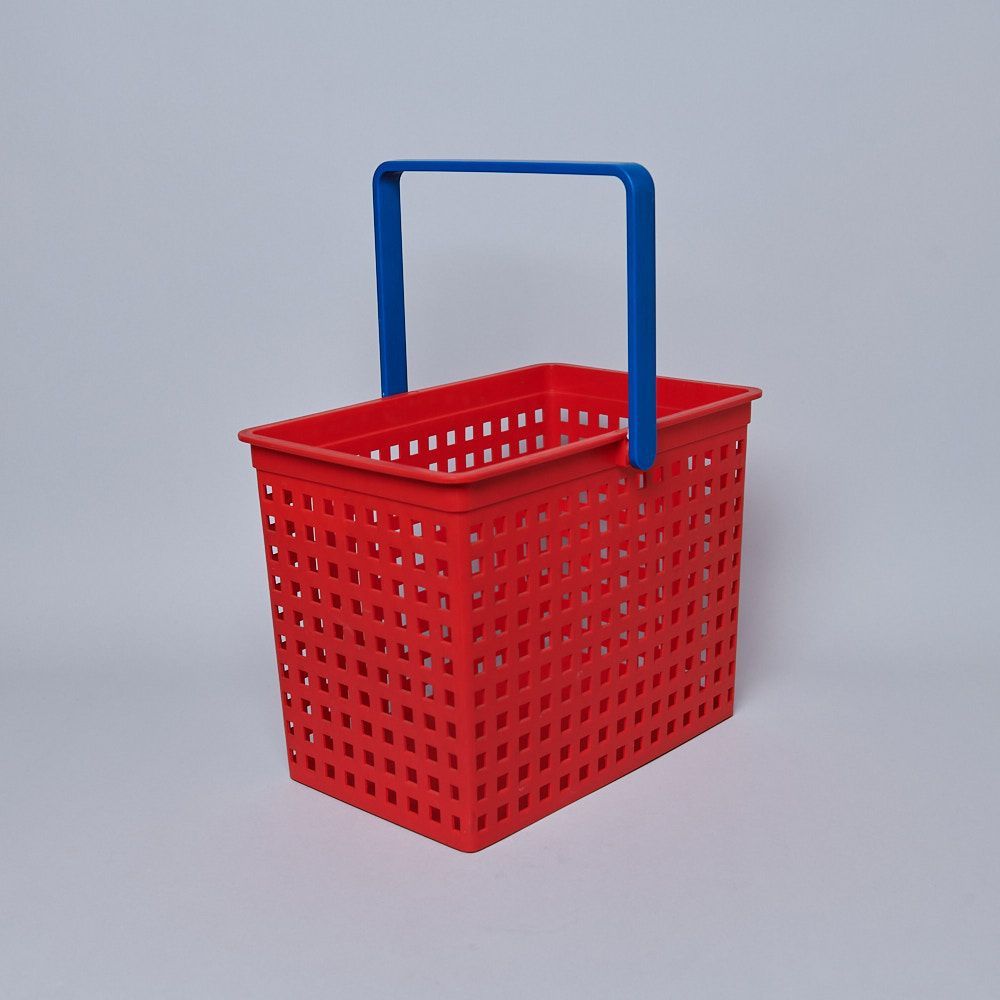 【ポストモダンバスケット】 RED BLUE Postmodern Design